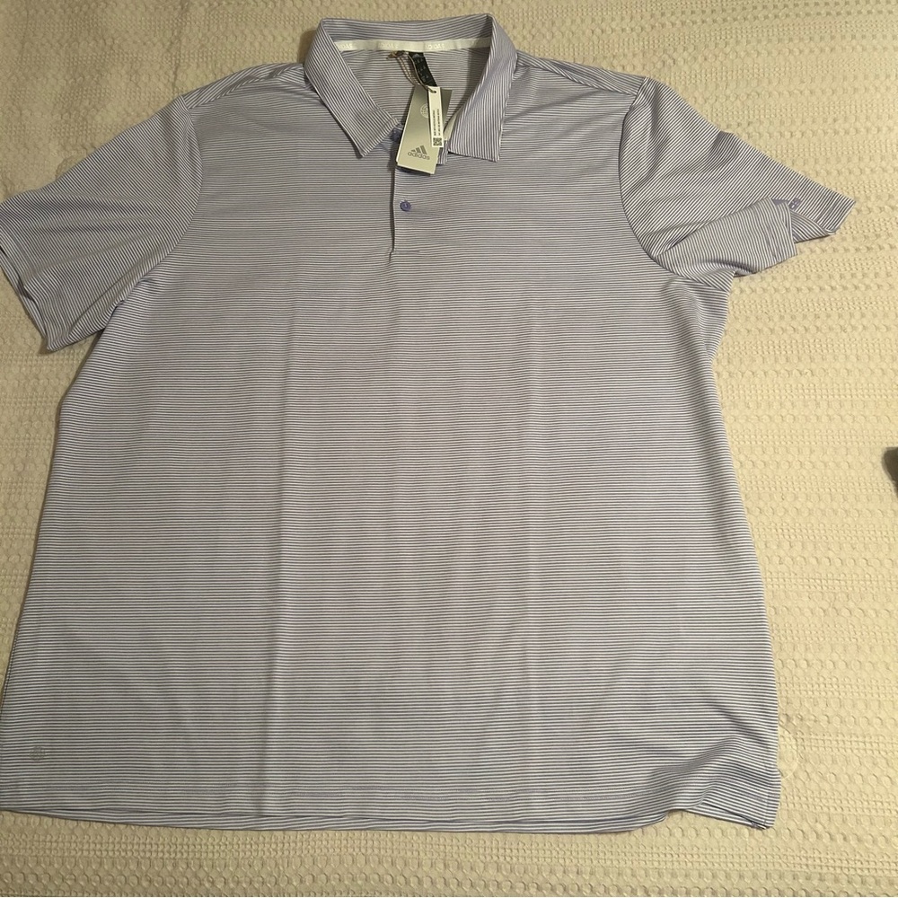 Adidas Purple‎ Polo Shirt Classic Style NWT Sz 2XL